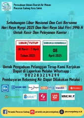 Hari Raya Idul Fitri 1446 H & Hari Raya Nyepi 2025