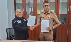 PENANDATANGANAN PKS PEMUNGUTAN, PENDATAAN, PENYETORAN DAN PERTANGGUNG JAWABAN RETRIBUSI PELAYANAN PERSAMPAHAN/ KEBERSIHAN TAHUN 2026